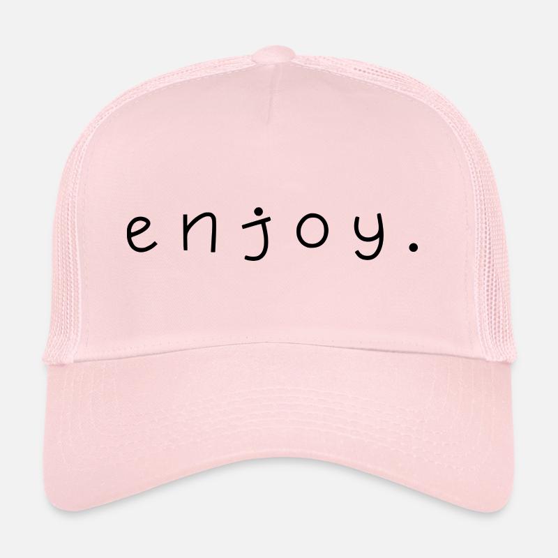 Jouir. Casquette trucker 