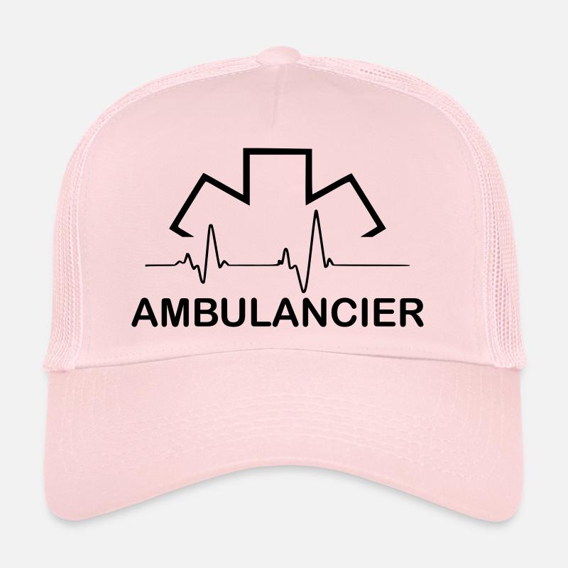 ambulancier entreprise logo Casquette trucker 