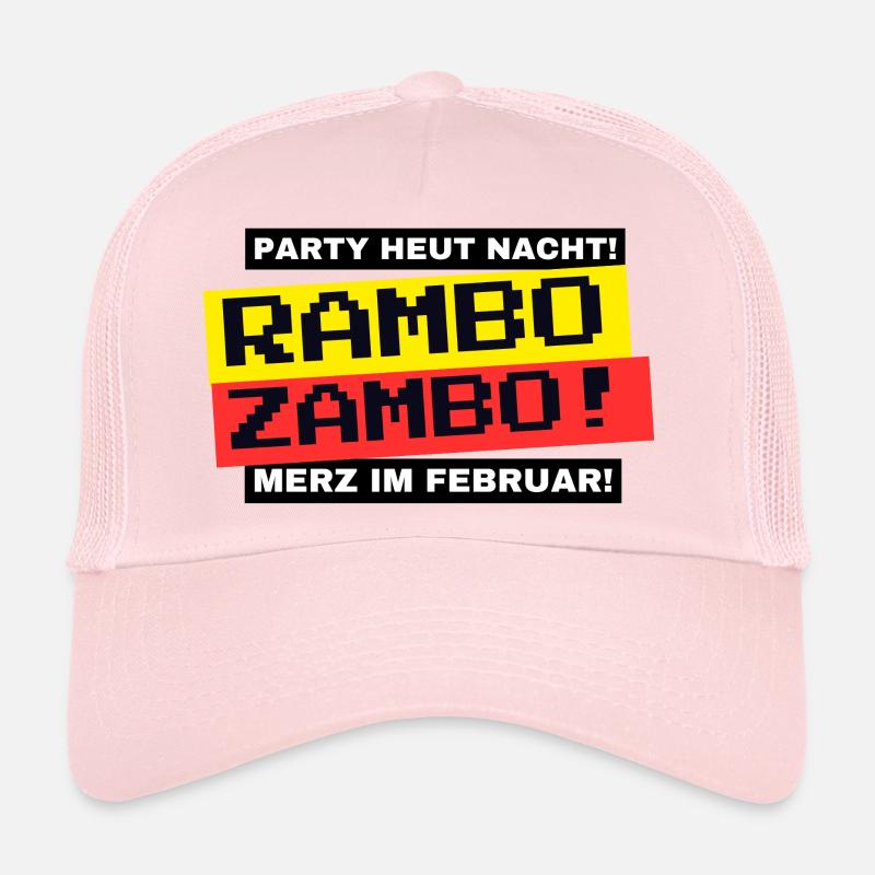 RAMBO ZAMBO! Party tonight? (Bundestag election) Trucker Cap