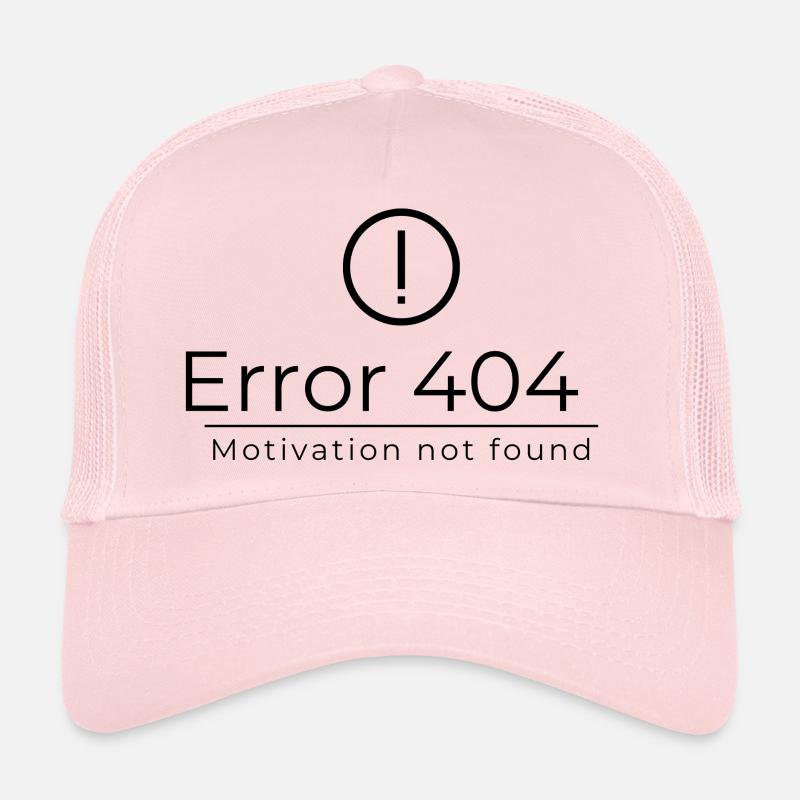 Erreur 404 Casquette trucker 