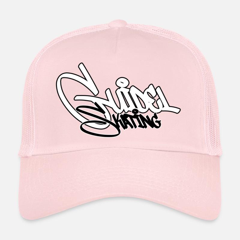 Graffiti Skate Vibe - Trucker Cap - pale pink
