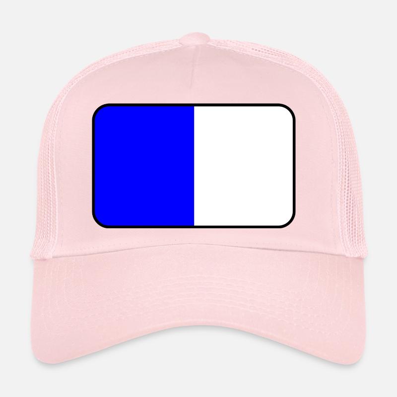 Emblème du drapeau de Spa Casquette trucker 
