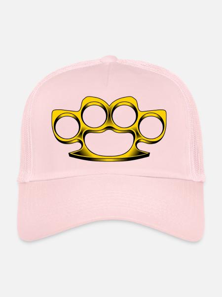 Schlagring - Trucker Cap - Hellrosa