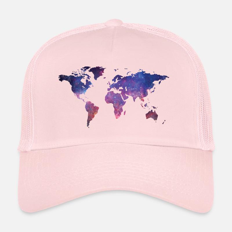 World at night Trucker Cap