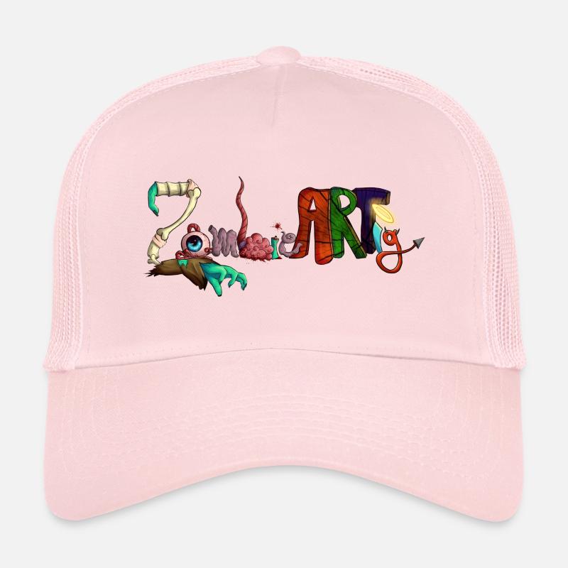 ZombieARTig - Trucker Cap - Hellrosa