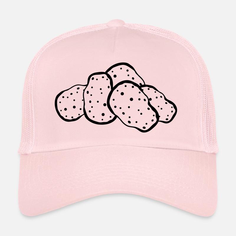 heap many design potato eat delicious cook ku Trucker Cap