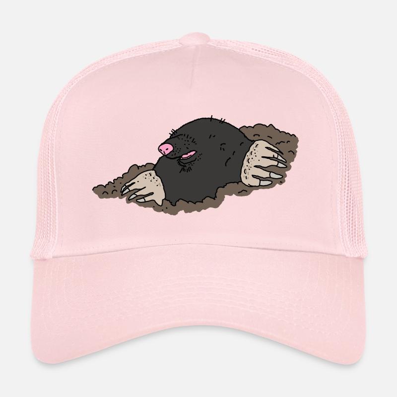 Taupe Casquette trucker 