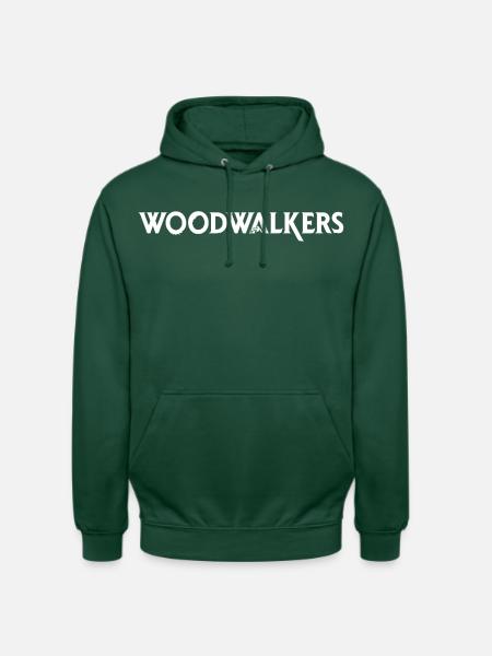 Woodwalkers Film Logo-Schriftzug - Unisex Hoodie - Flaschengrün