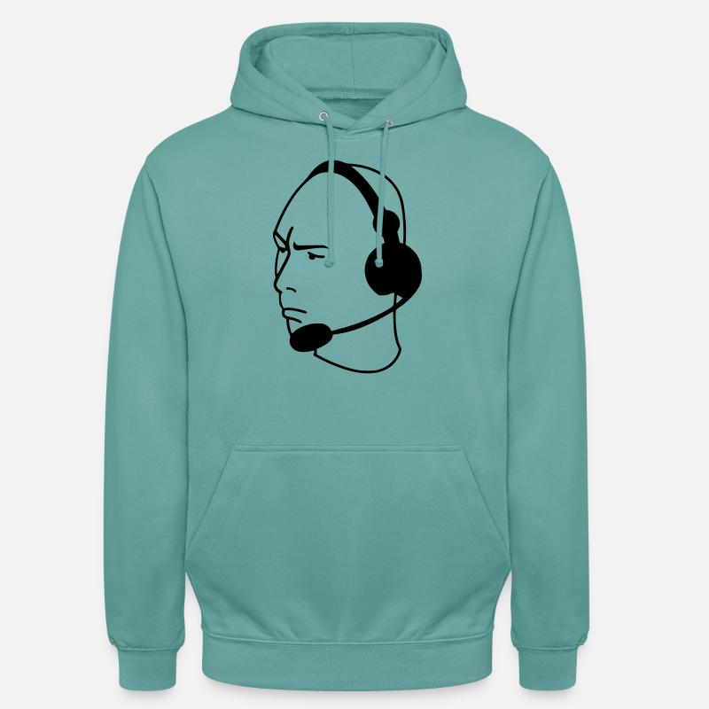 Alderiate - Sweat-shirt à capuche unisexe - turquoise pastel