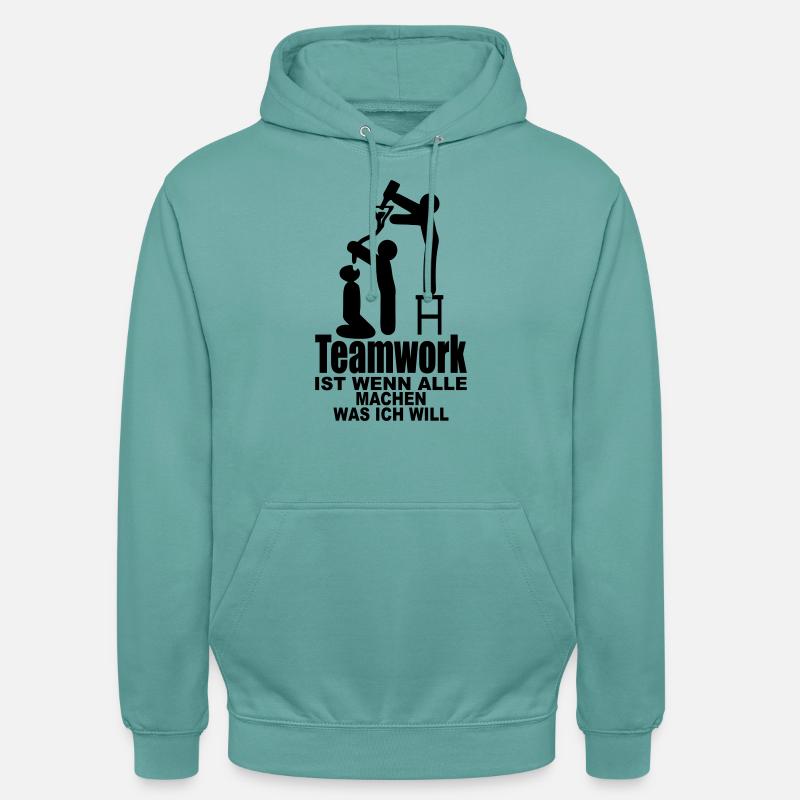 teamwork malle mallorca - Unisex Hoodie - Pastelltürkis