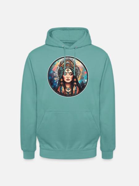 Shaman - Unisex Hoodie - Pastelltürkis