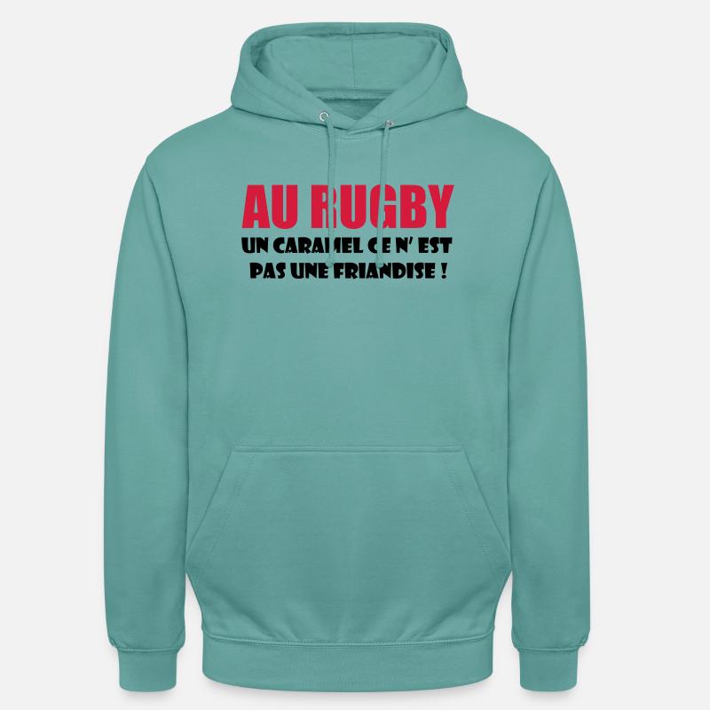 rugby - Unisex Hoodie - pastel turquoise