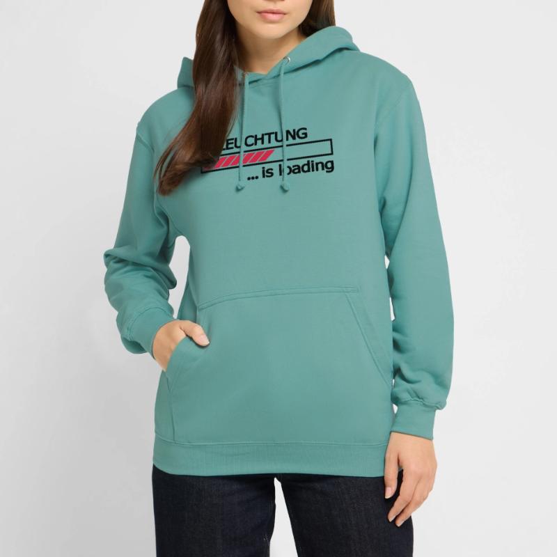 Enlightenment is loading progress bar Loading Bar Unisex Hoodie
