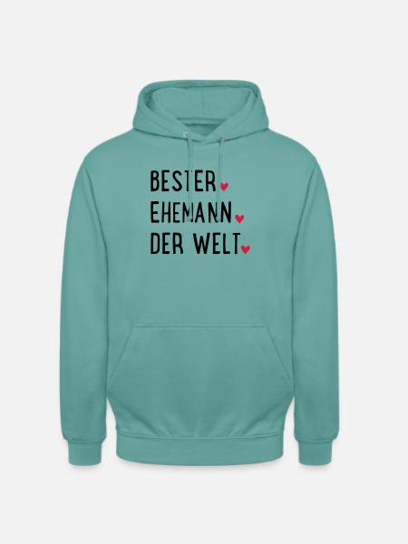 Bester Ehemann der Welt - Unisex Hoodie - Pastelltürkis