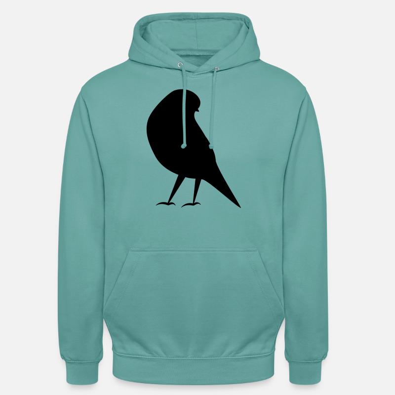 Vogel 3 - Unisex Hoodie - Pastelltürkis