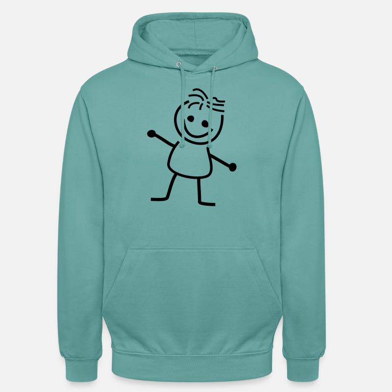 Basic Fred - Unisex Hoodie - Pastelltürkis