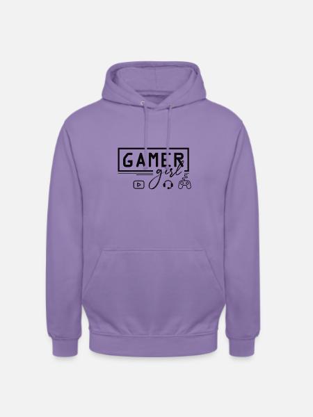 Gamergirl - Unisex Hoodie - Lavendel
