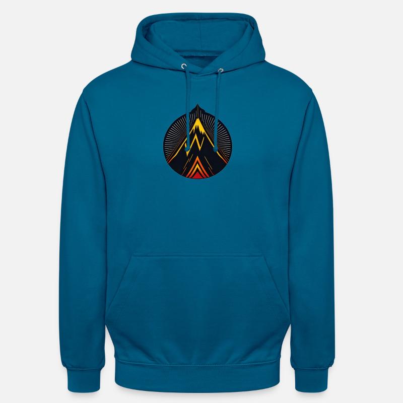 Vulkan logo - Unisex Hoodie - Tiefseeblau