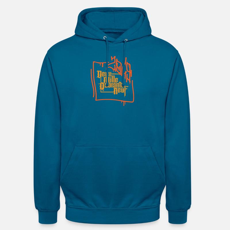 logo2049 - Sweat-shirt à capuche unisexe - bleu profond 