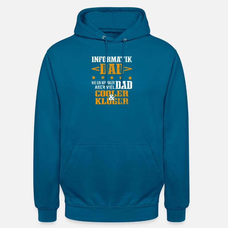 Informatiker Vater Programmierer Technik-Nerd - Unisex Hoodie - Tiefseeblau 