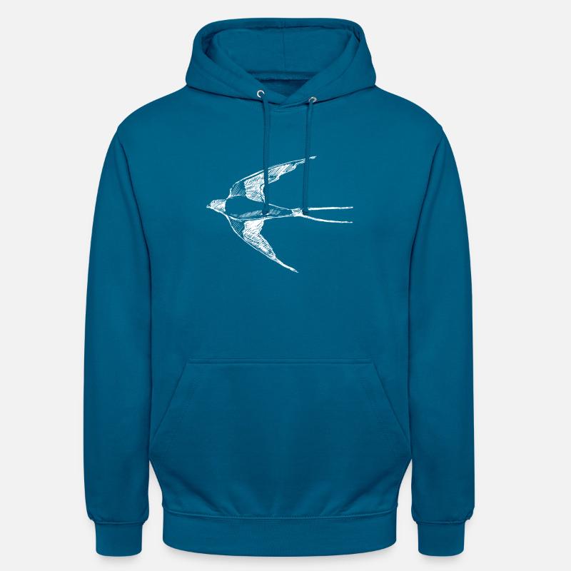 avaler - Sweat-shirt à capuche unisexe - bleu profond 
