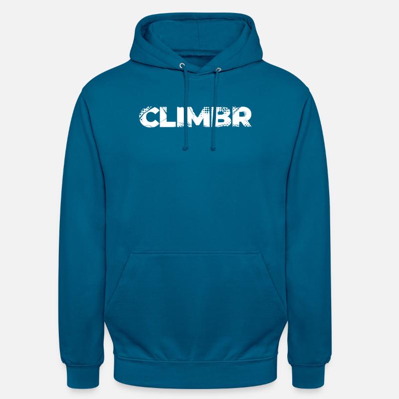 CLIMBR: A design for climbers - Unisex Hoodie - deep sea blue 