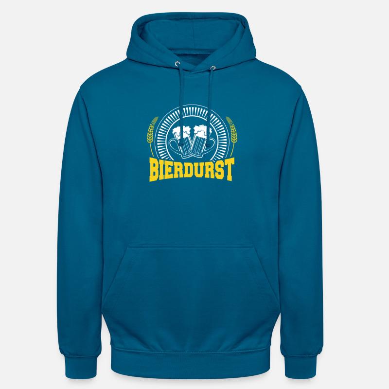 Bierdurst - Unisex Hoodie - Tiefseeblau 