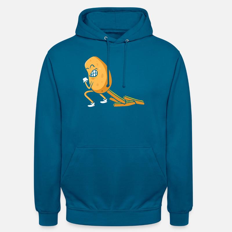 Peppy Peanut Sprint - Sweat-shirt à capuche unisexe - bleu profond