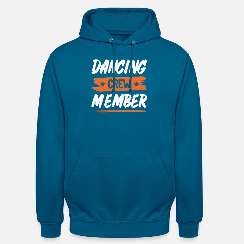 Équipe de danse - Sweat-shirt à capuche unisexe - bleu profond 