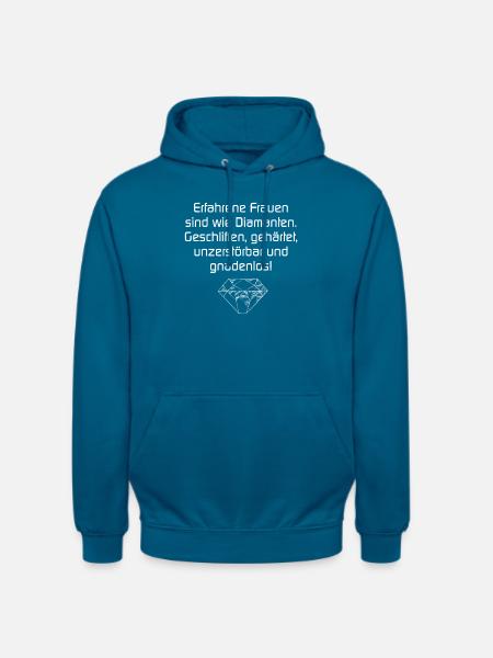 Erfahrene Frauen - Unisex Hoodie - Tiefseeblau