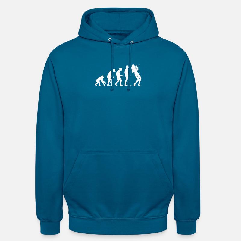 EVOLUTION SINGER! - Sweat-shirt à capuche unisexe - bleu profond 
