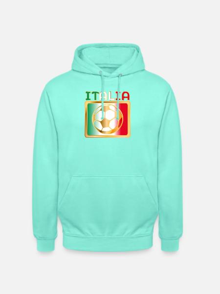 ITALY FOOTBALL - Unisex Hoodie - mint