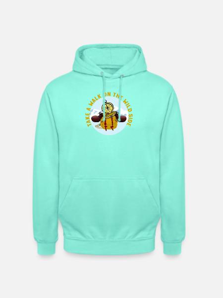 Into the great outdoors - Unisex Hoodie - mint