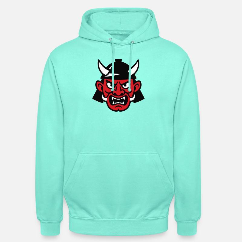 Samurai Devil - Unisex Hoodie - Mint