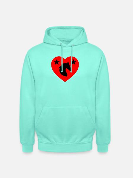 Pferde - Unisex Hoodie - Mint
