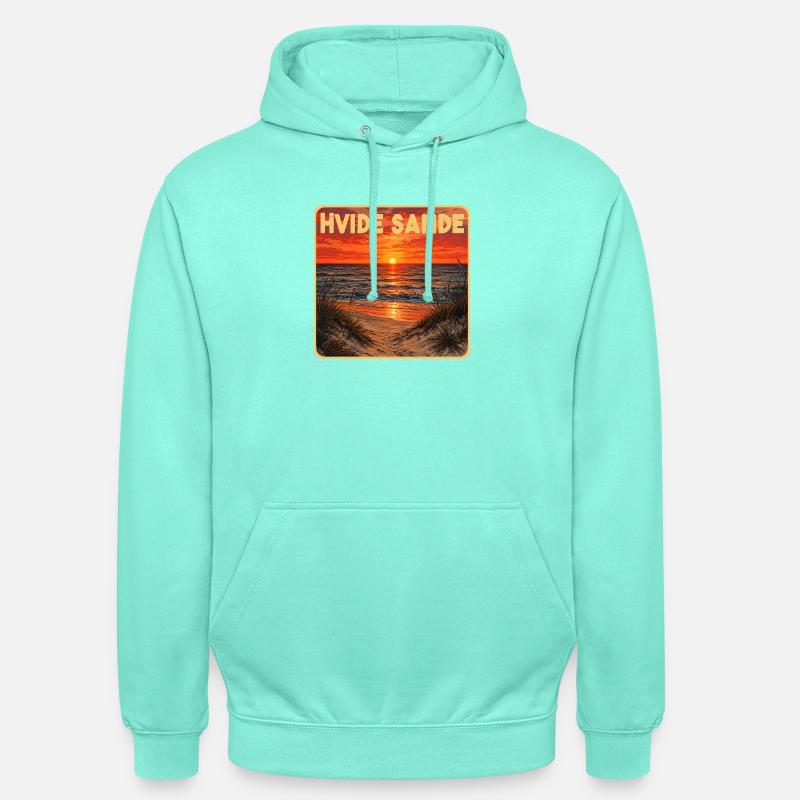 Hvide Sande Dänemark - Unisex Hoodie - Mint