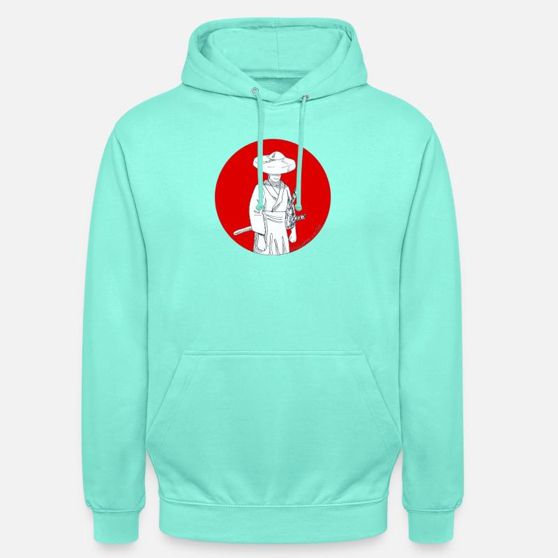 RONIN - Sweat-shirt à capuche unisexe - menthe