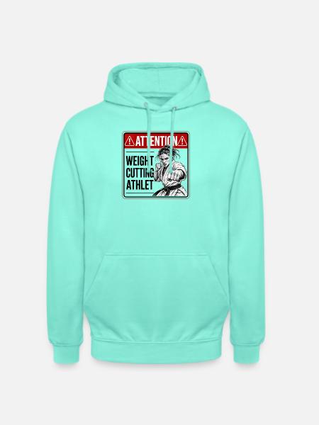 Attention weight cutting Athlet 2 - Unisex Hoodie - Mint