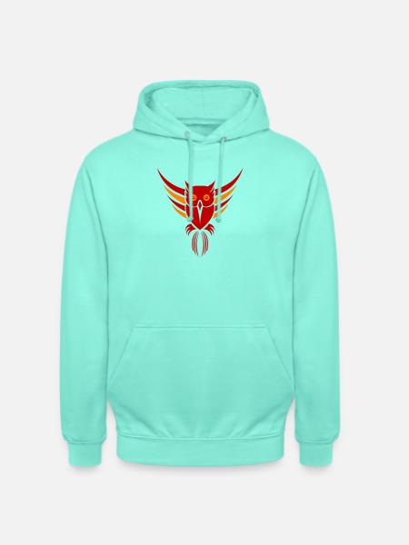 Eule - Unisex Hoodie - Mint