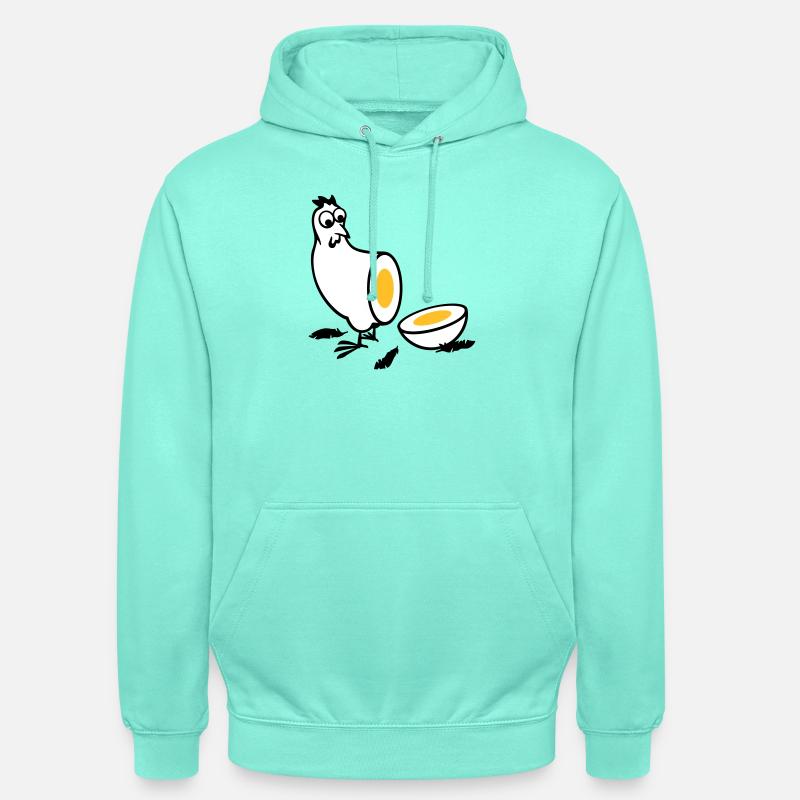 Huhn oder Ei - Unisex Hoodie - Mint