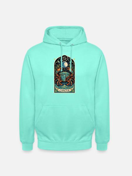 KREBS-Tierkreiszeichen - Unisex Hoodie - Mint