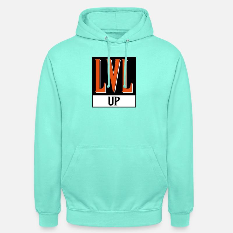 level up nerd cod - Sweat-shirt à capuche unisexe - menthe