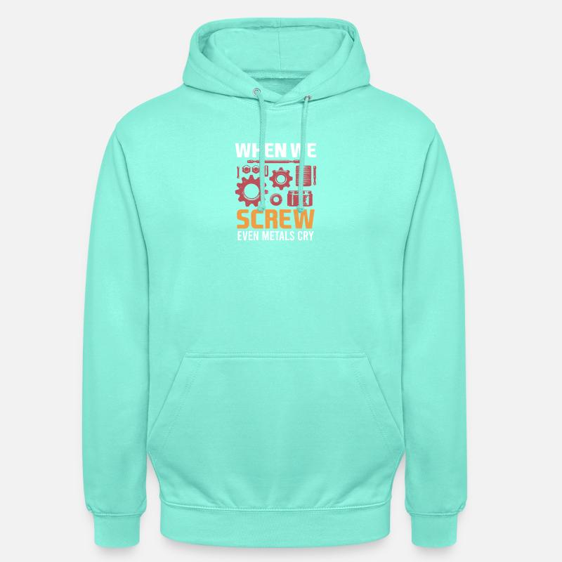 Mechanical Engineering Mechanical Engineer - Unisex Hoodie - mint