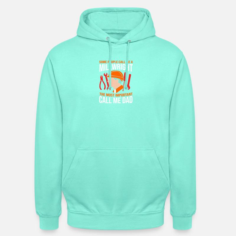 Locksmith Mechanic CNC Mechanical Engineering - Unisex Hoodie - mint