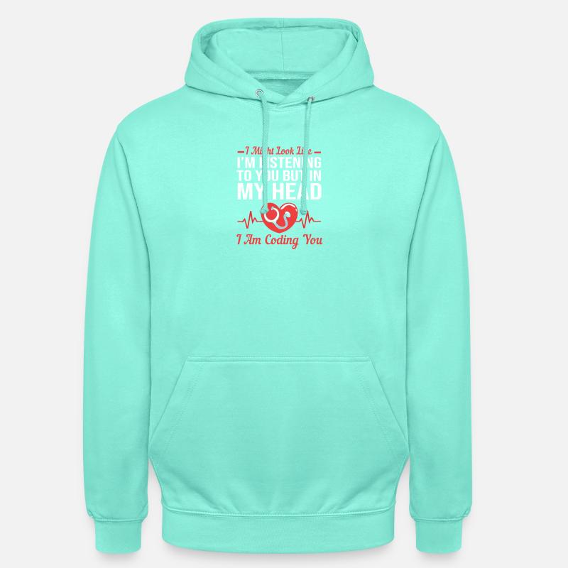 Medizin Programmierer Medizinischer Coder - Unisex Hoodie - Mint