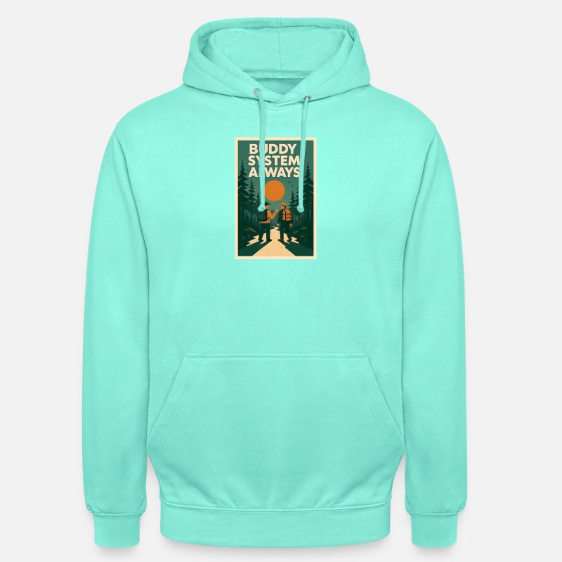Always Buddy System | Scouts - Unisex Hoodie - mint