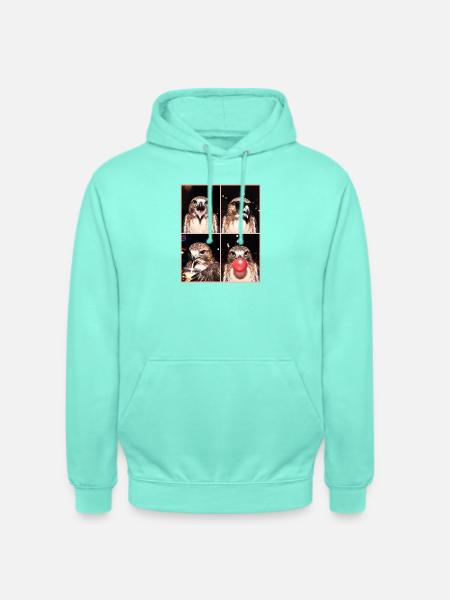 Habichte Habicht - Unisex Hoodie - Mint