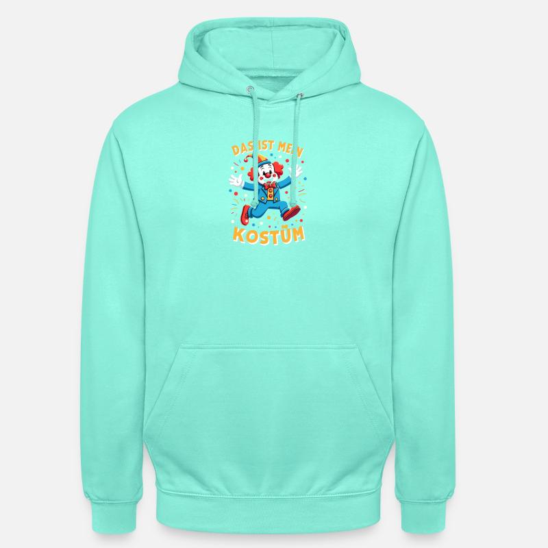 Carnaval costumé Politicien Carnaval - Sweat-shirt à capuche unisexe - menthe