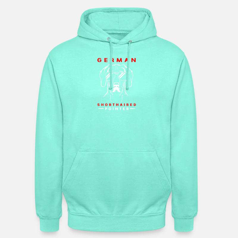 Deutsch Kurzhaar Hund German Pointer - Unisex Hoodie - Mint