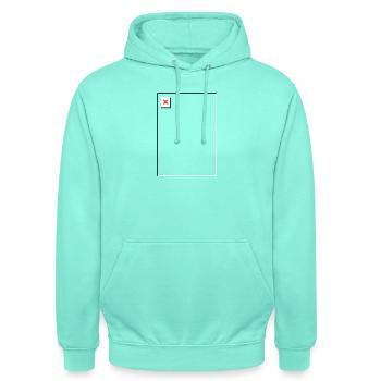 Missing Image – File Not Found Hochformat - Unisex Hoodie - Mint - Vorne - AI Model Male 185 light (185cm) & AI Model Female 180 light (180cm)